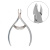 Кусачки YOKO SK 015-4 (4мм)