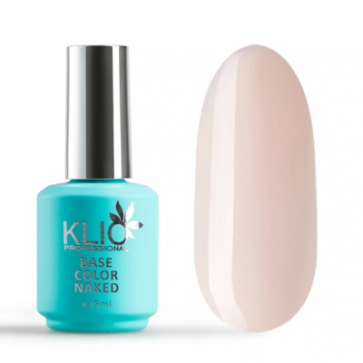 KLIO Каучуковая база COLOR NAKED 04 15 мл