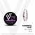 VogueNails гель с сухоцветами Flowers Gel Violet 10мл
