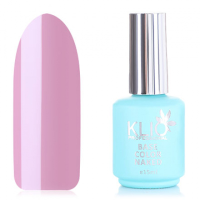 KLIO Каучуковая база COLOR NAKED 10 15 мл