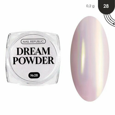 NR Втирка жемчужная DREAM POWDER №28 (0,2 гр)